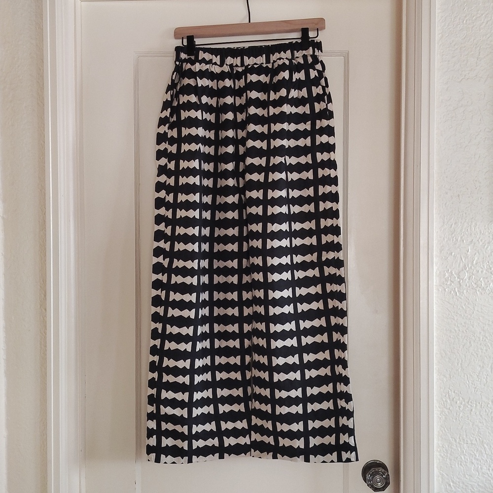 BEL KAZAN Linen Wide Leg Pants
